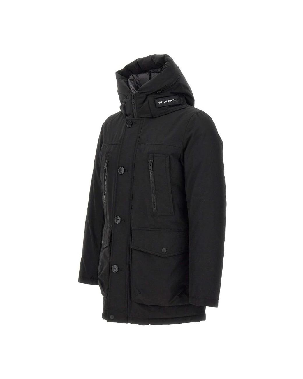 Woolrich Black Winter Jackets for men