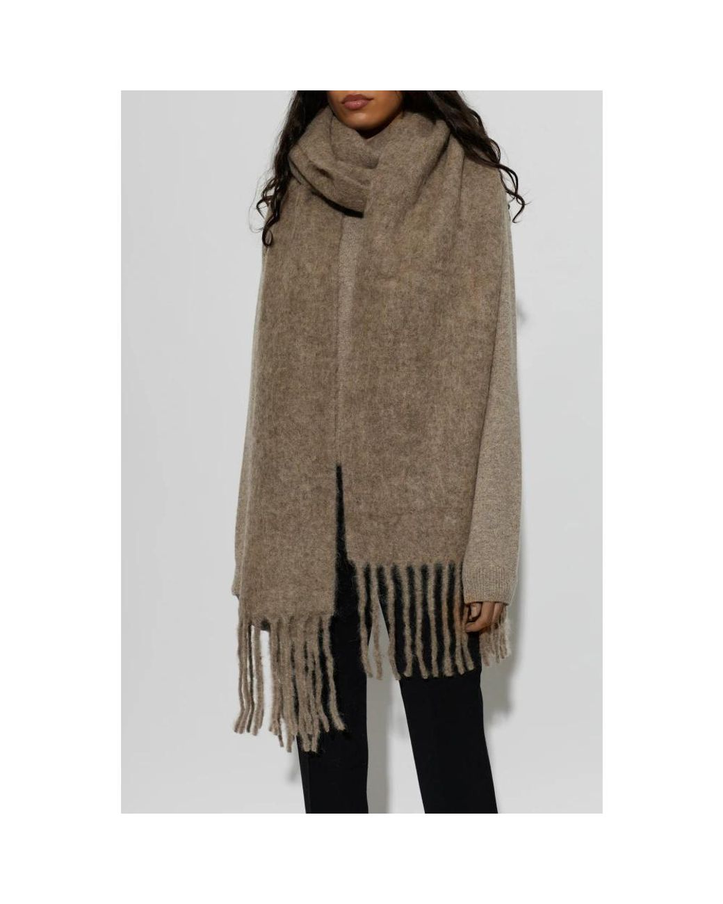 Jacquemus Brown Winter Scarves