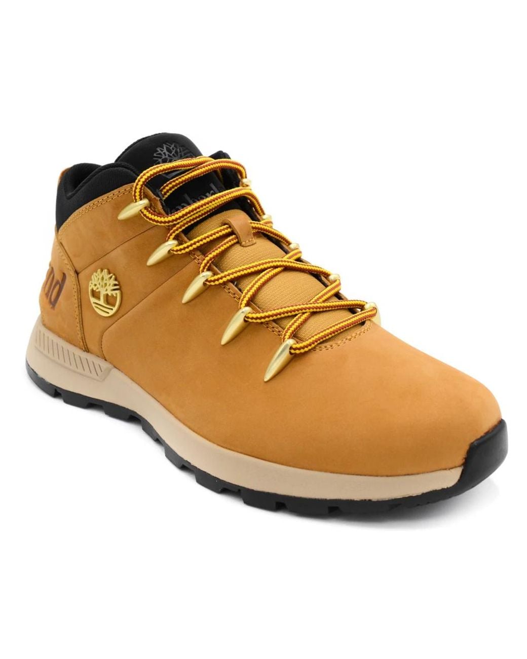 Timberland Brown Lace-Up Boots for men