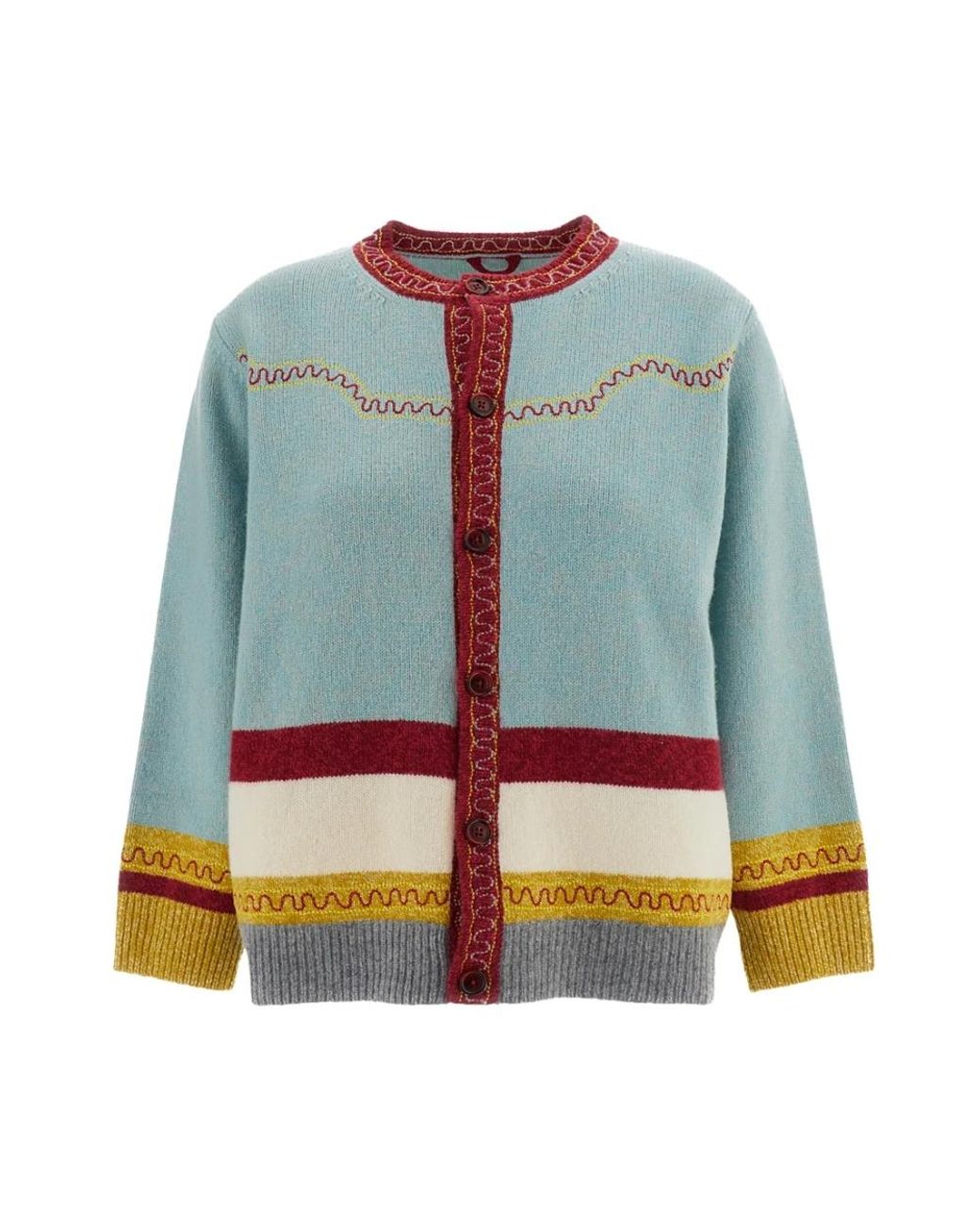 Bode Blue Cardigans
