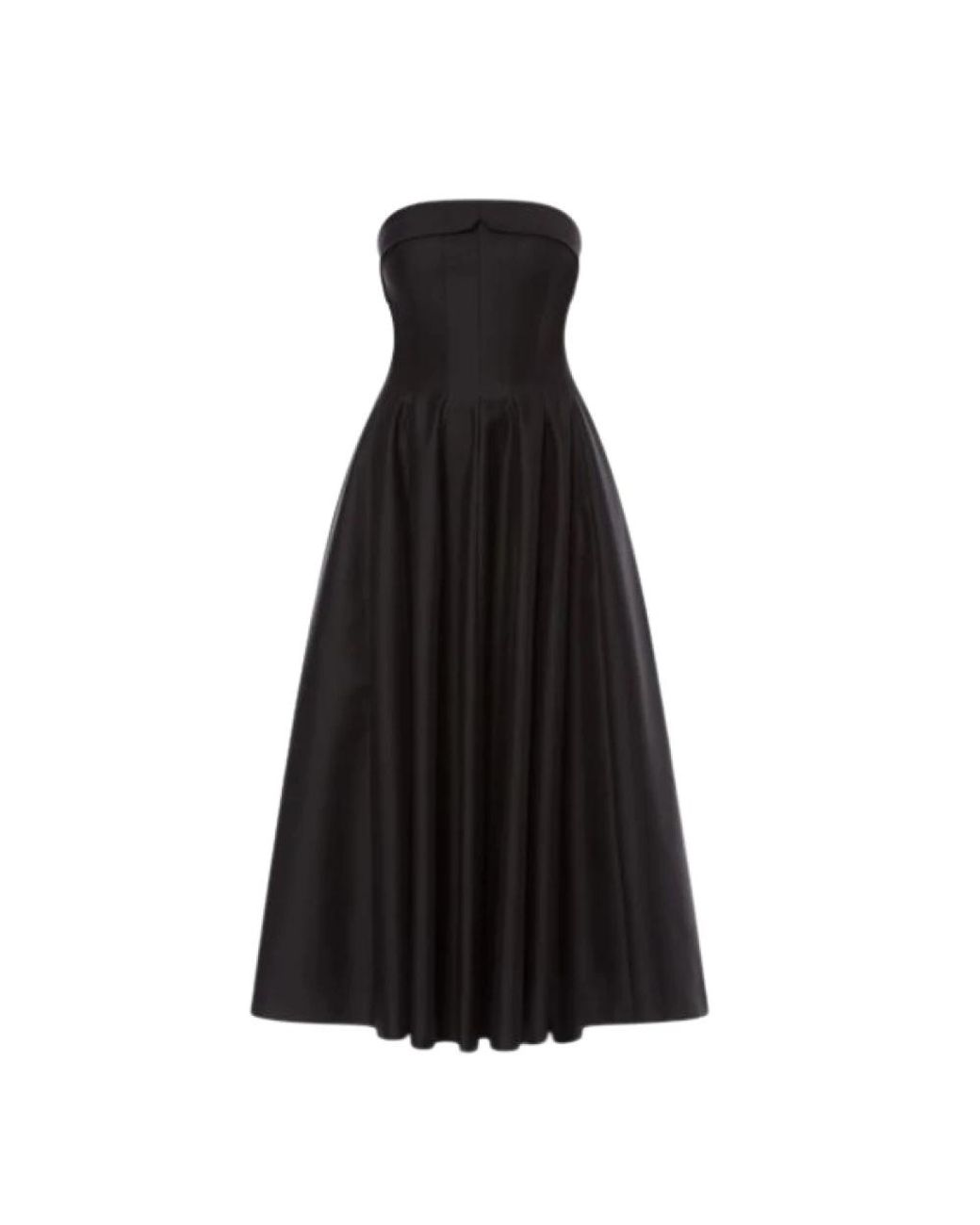 Alberta Ferretti Black Midi Dresses