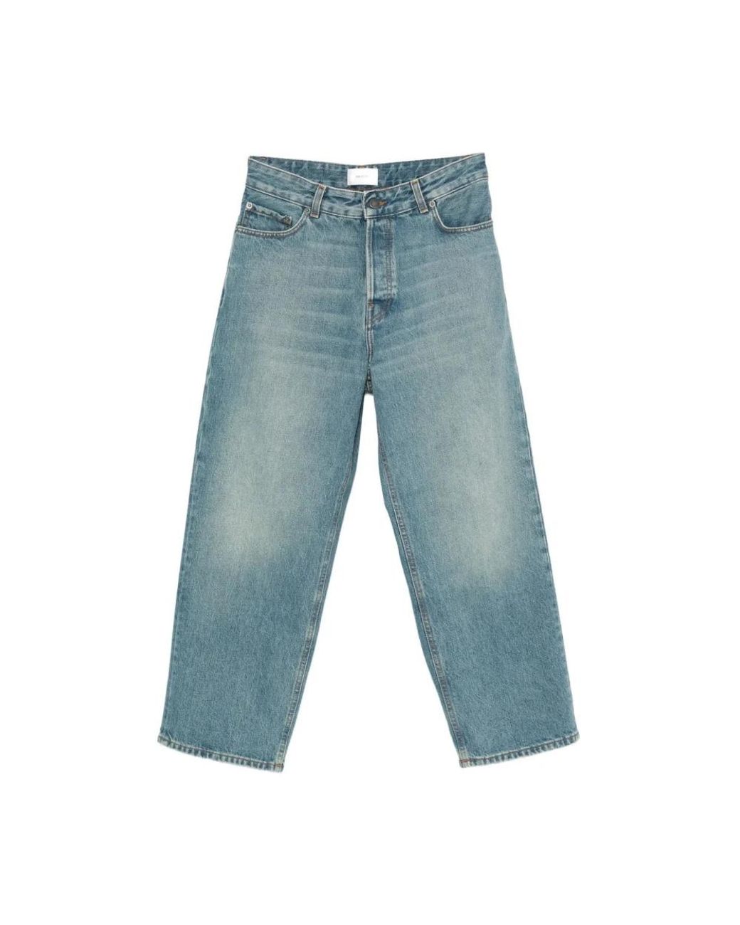 Haikure Blue Straight Fit Jeans
