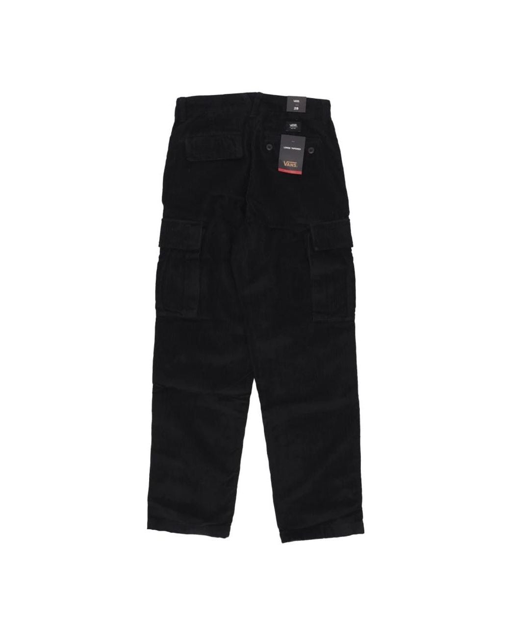 Vans Black Straight Trousers for men