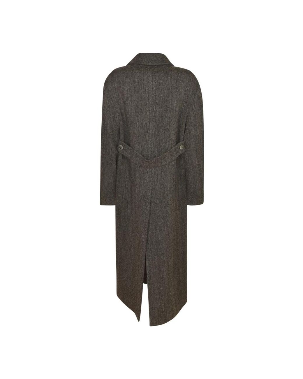 Double-Breasted Coats P.A.R.O.S.H. de color Gray