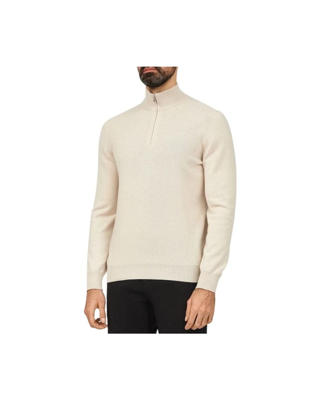 Gran Sasso Natural Turtlenecks for men