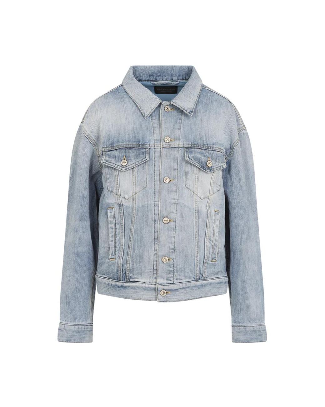 Balenciaga Blue Denim Jackets