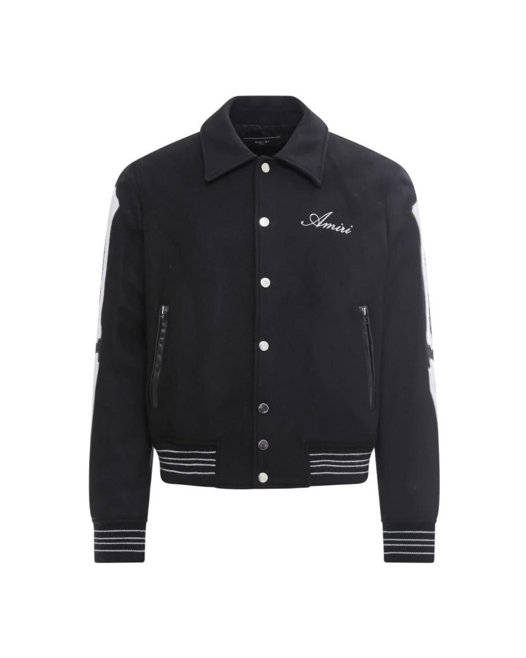 Amiri Blue Bomber Jackets for men