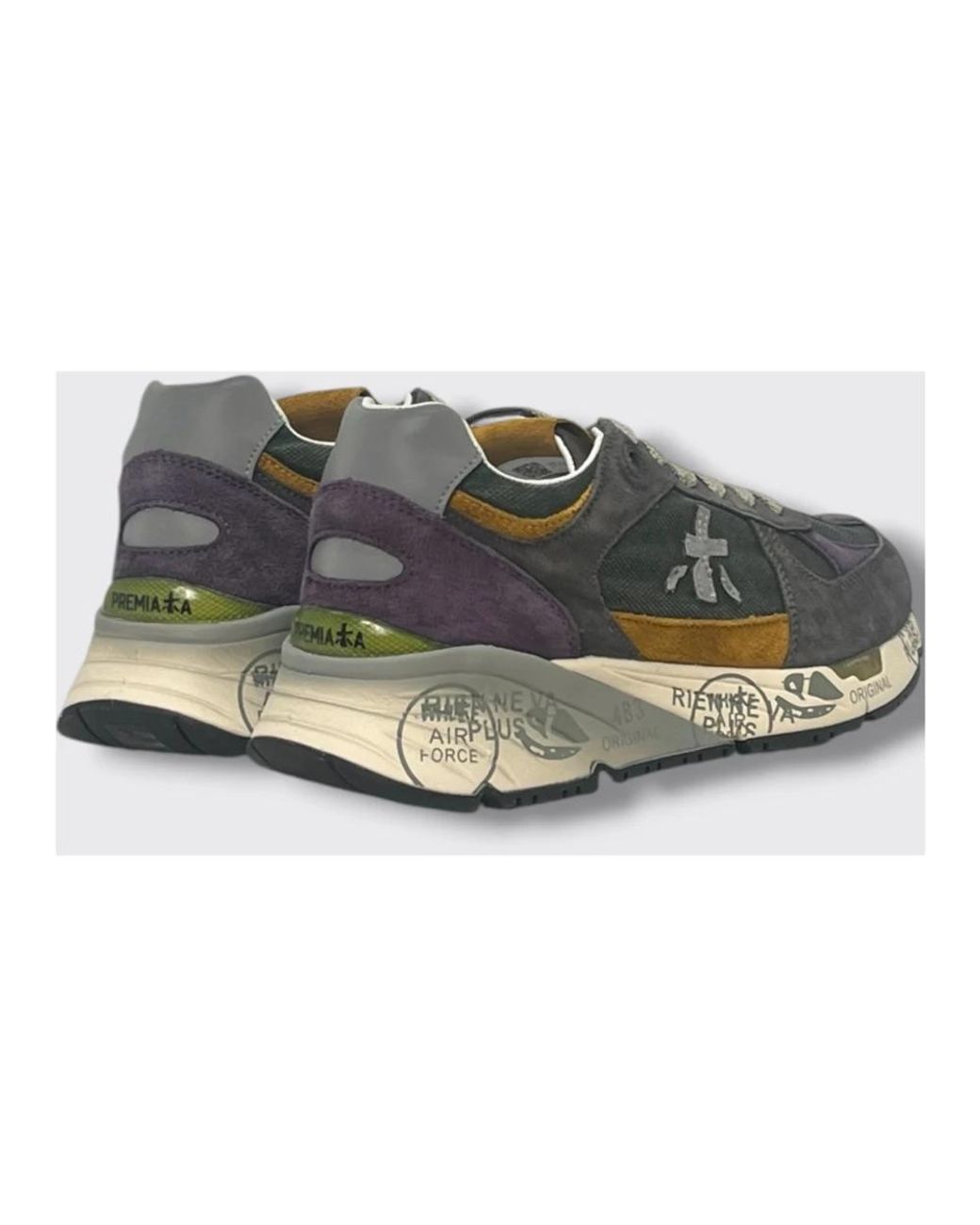 Premiata Gray Sneakers for men