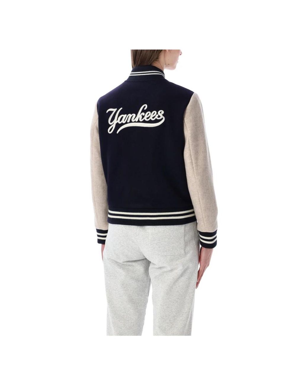 Sporty & Rich Blue Bomber Jackets