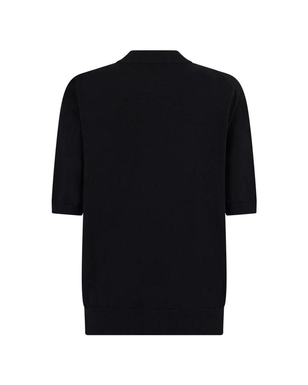 Slowear Black Round-Neck Knitwear for men