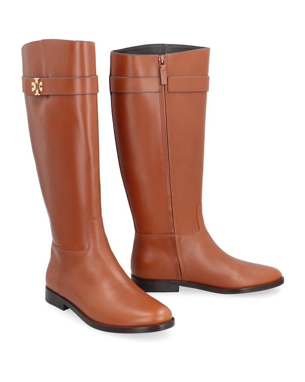 High Boots Tory Burch en coloris Brown