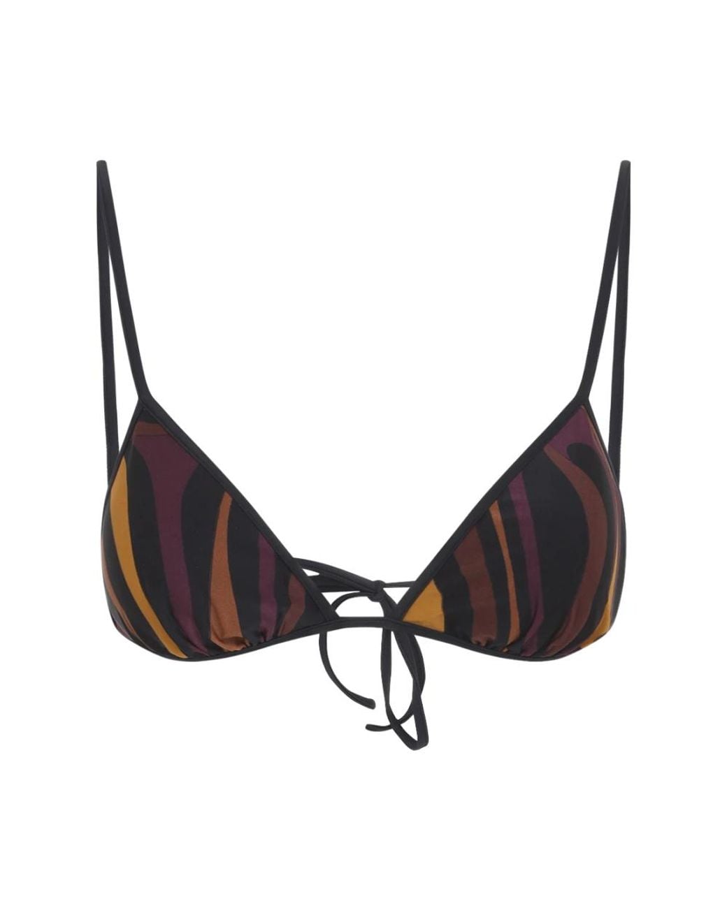 Emilio Pucci Brown Bikinis