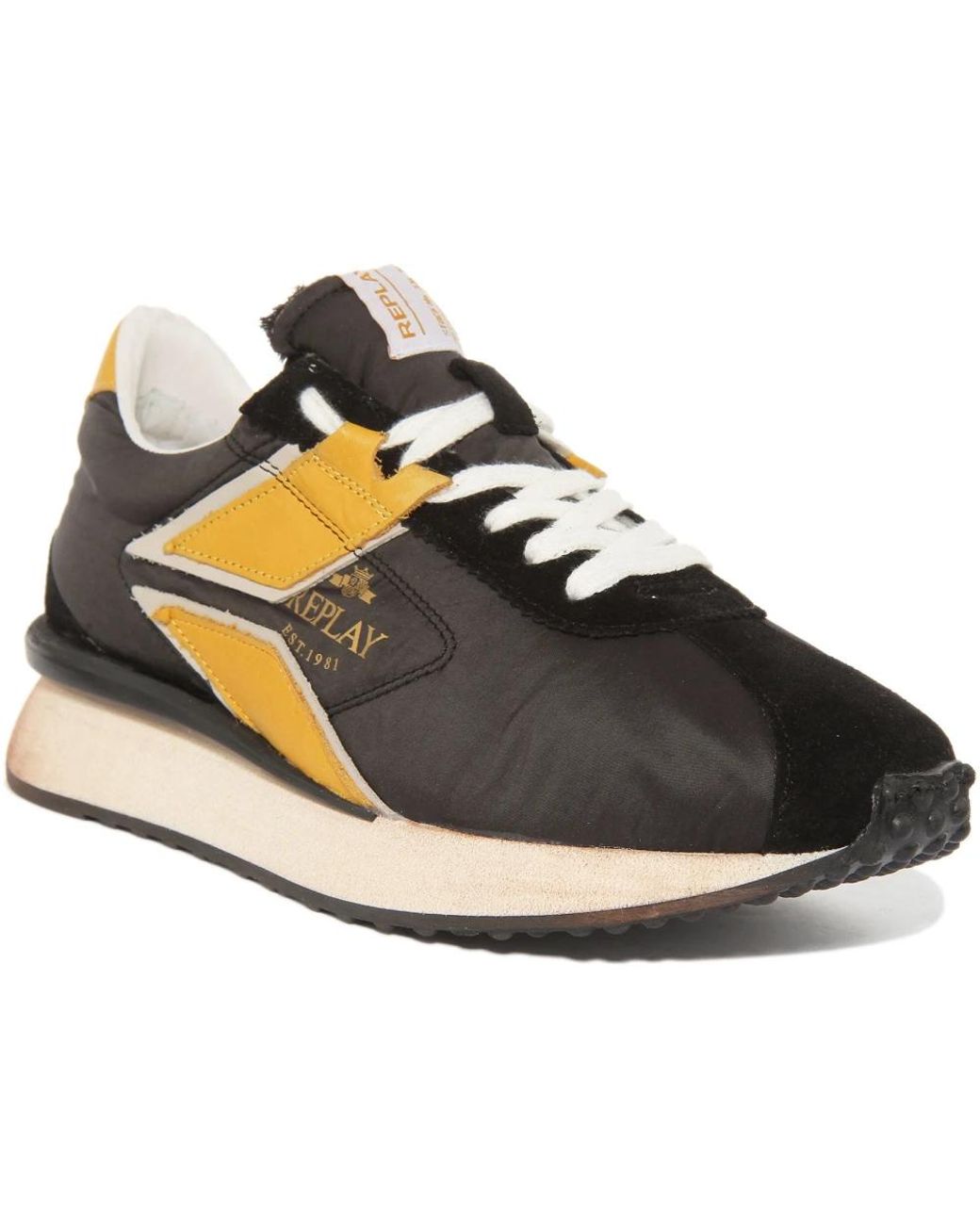 Replay Black Sneakers for men