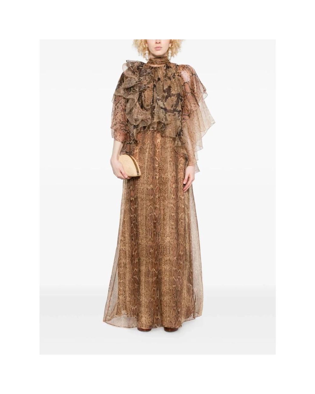 Gowns Zimmermann en coloris Brown