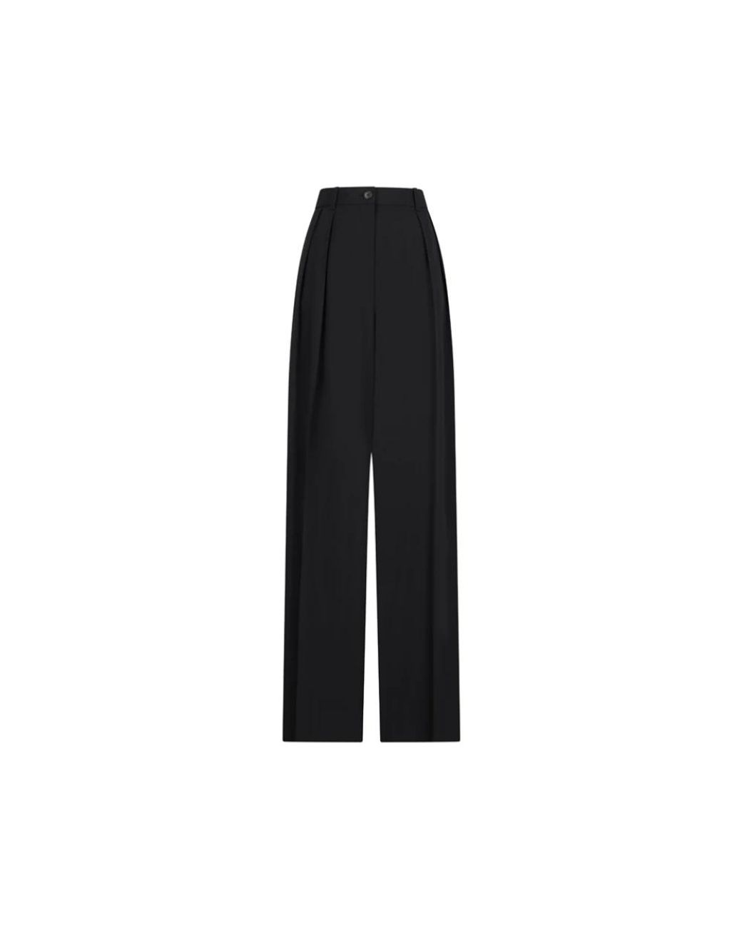 The Row Black Wide Trousers