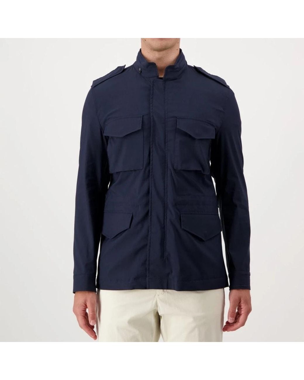 Light Jackets AUTORE de hombre de color Blue