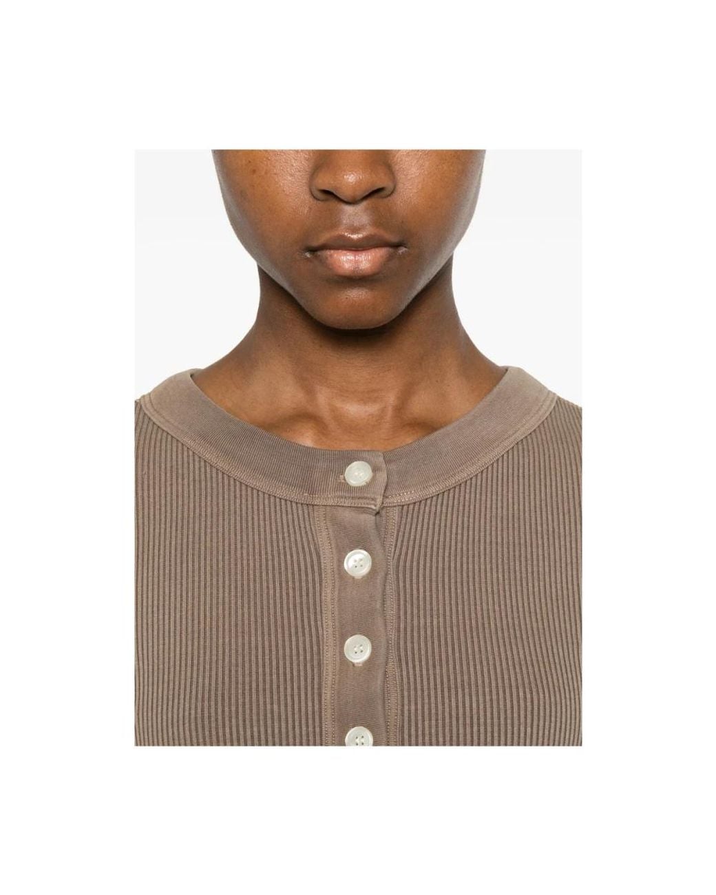 Citizens of Humanity Brown Round-Neck Knitwear