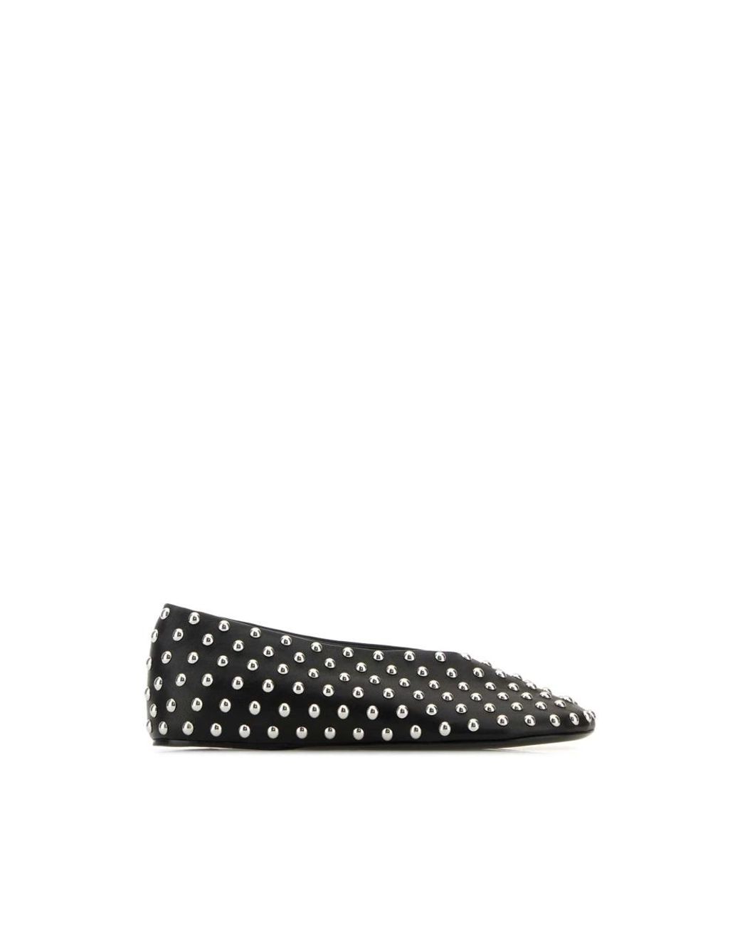 Jil Sander Black Ballerina Shoes