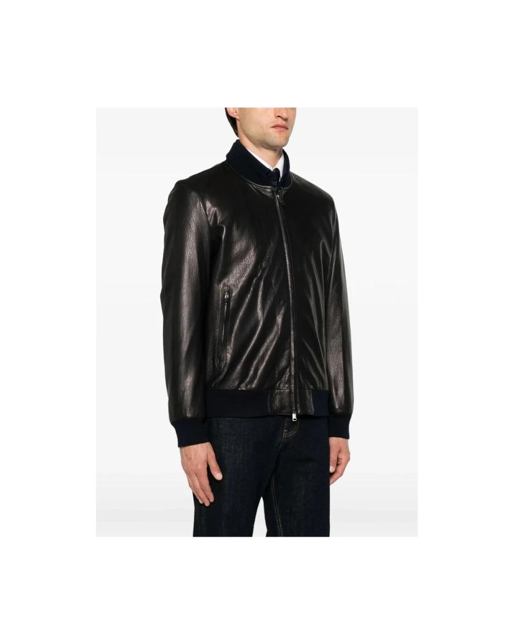 Bomber Jackets Brioni pour homme en coloris Black