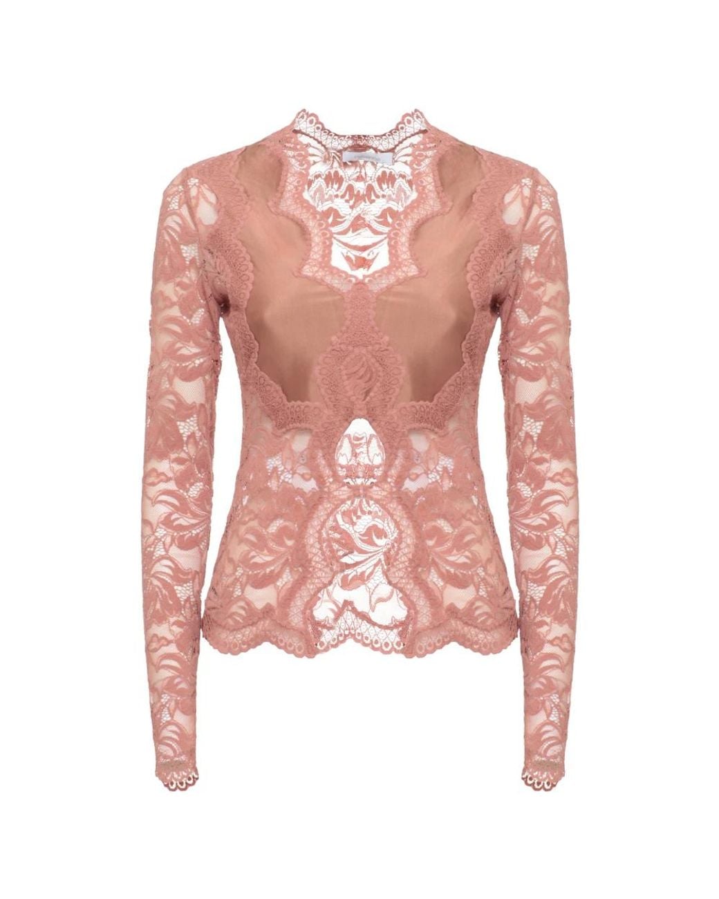 Rabanne Pink Long Sleeve T-Shirts