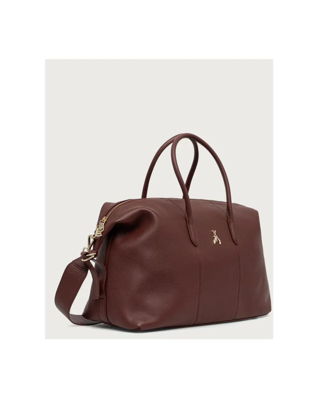 Patrizia Pepe Purple Shopping Bags