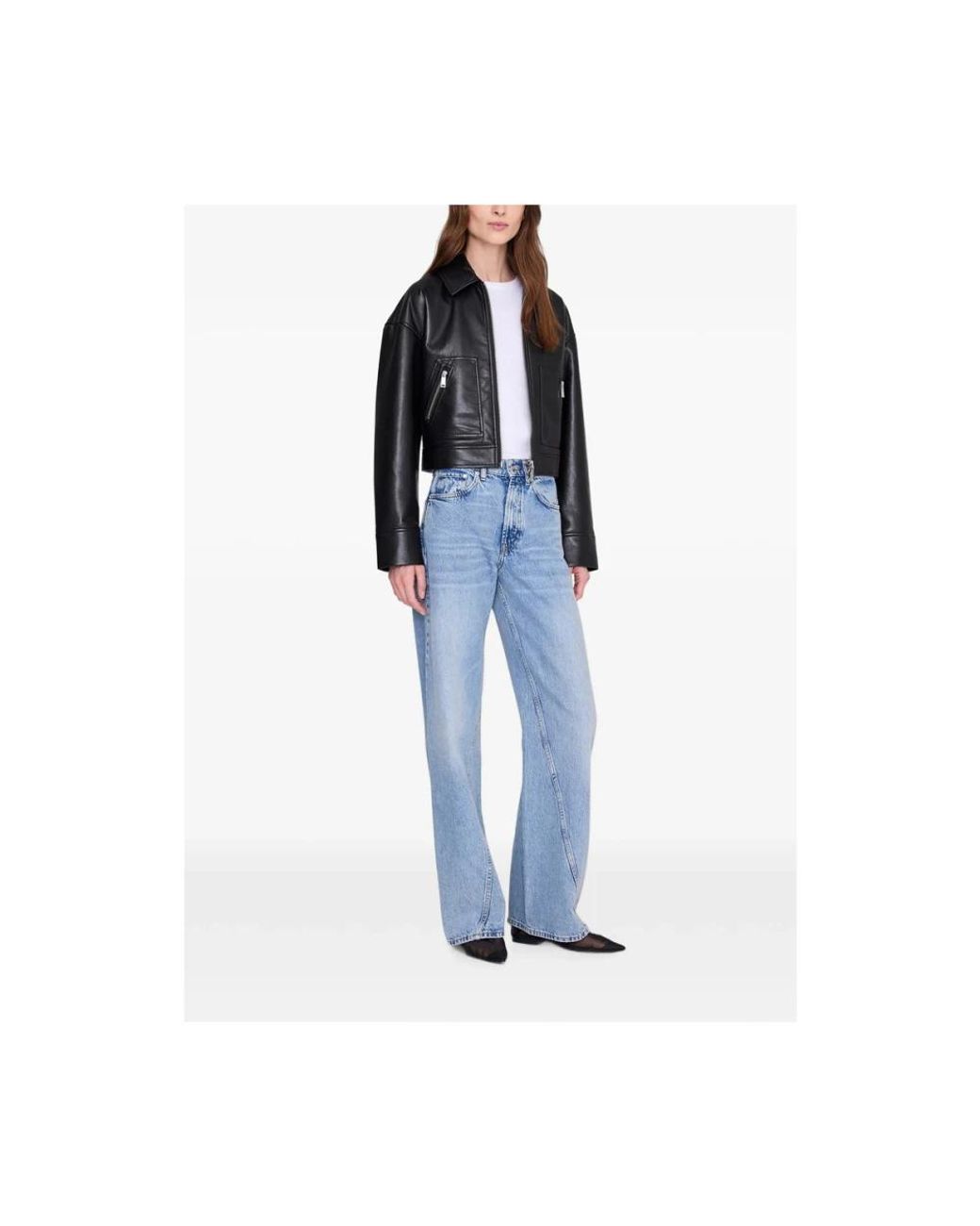 Light Jackets Anine Bing de color Black