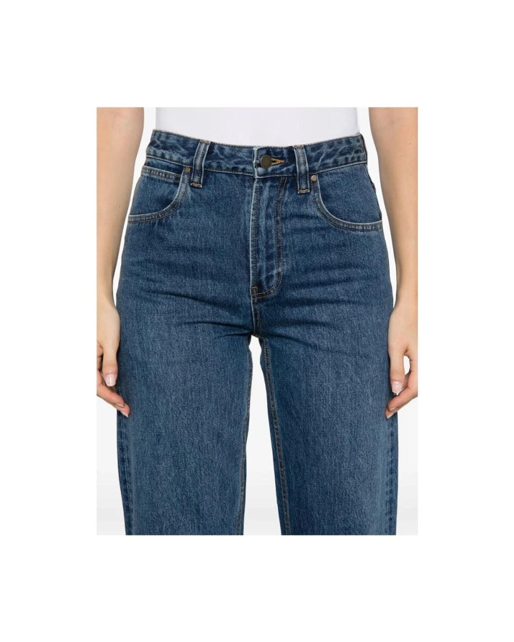 Entire studios Blue Straight Fit Jeans