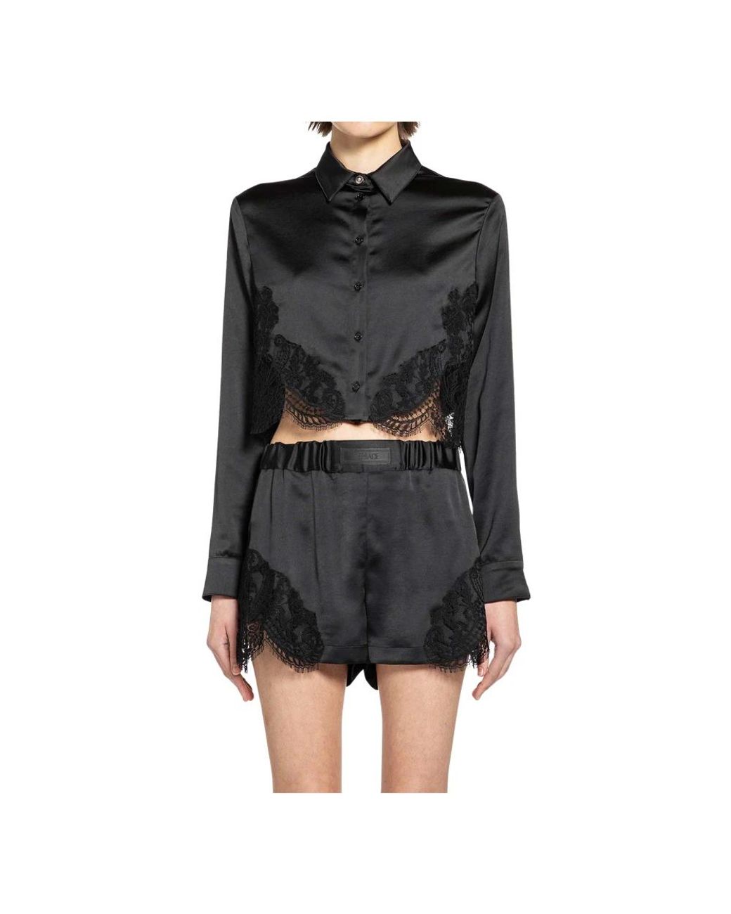 Versace Black Pyjamas