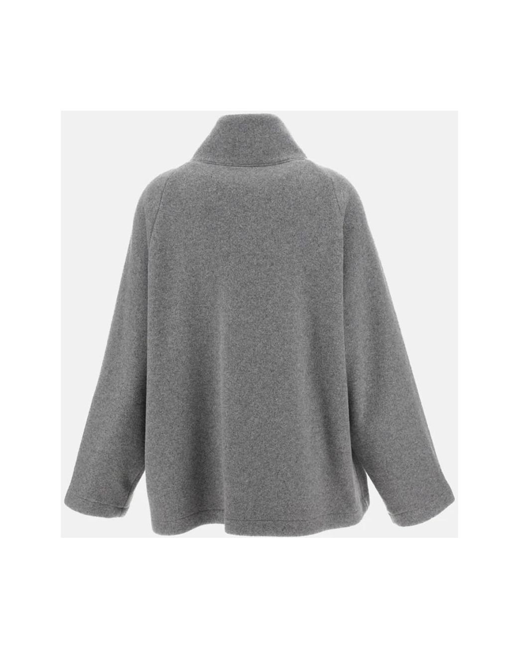 Barena Gray Zip-Throughs