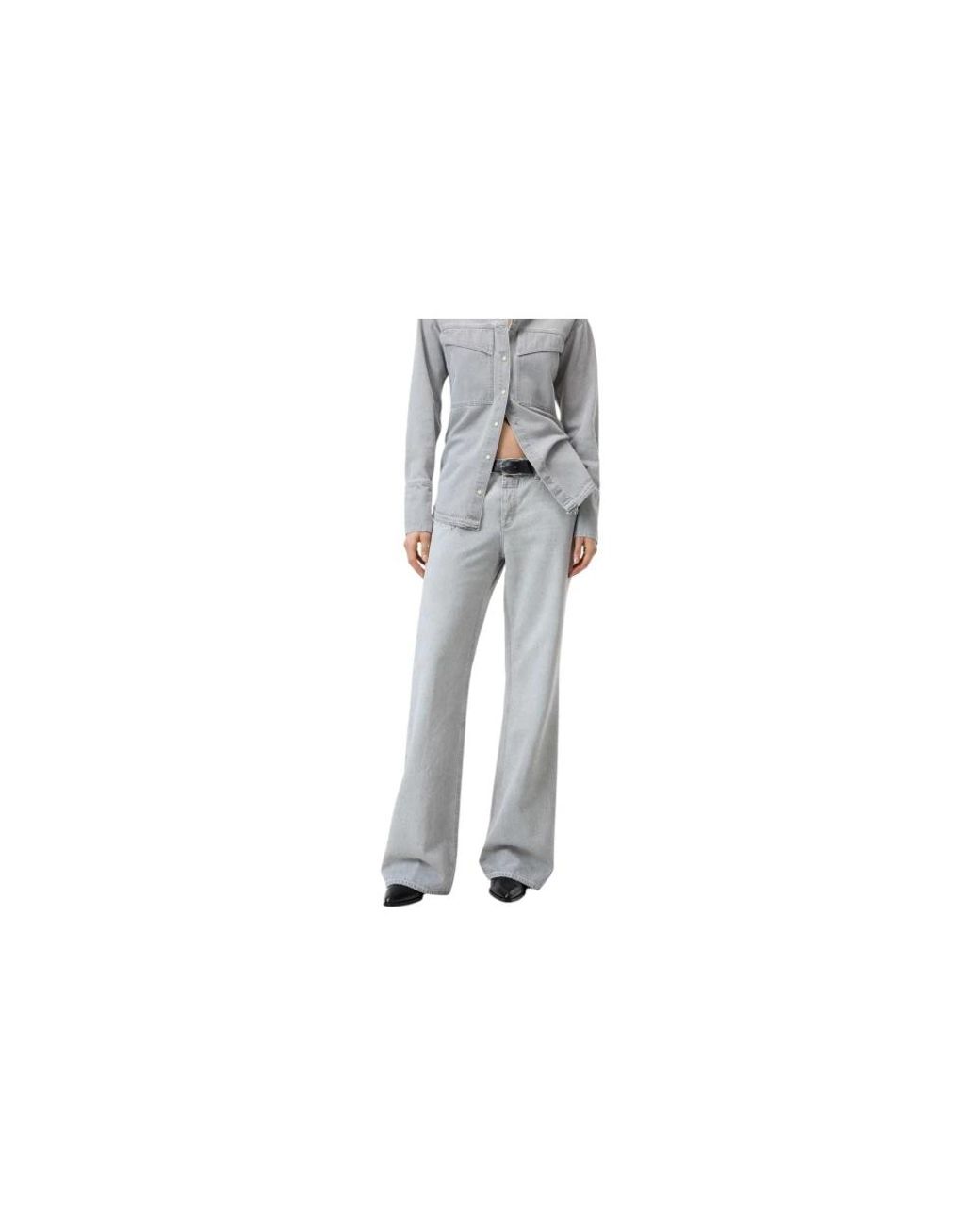 Closed Gray Wide Jeans