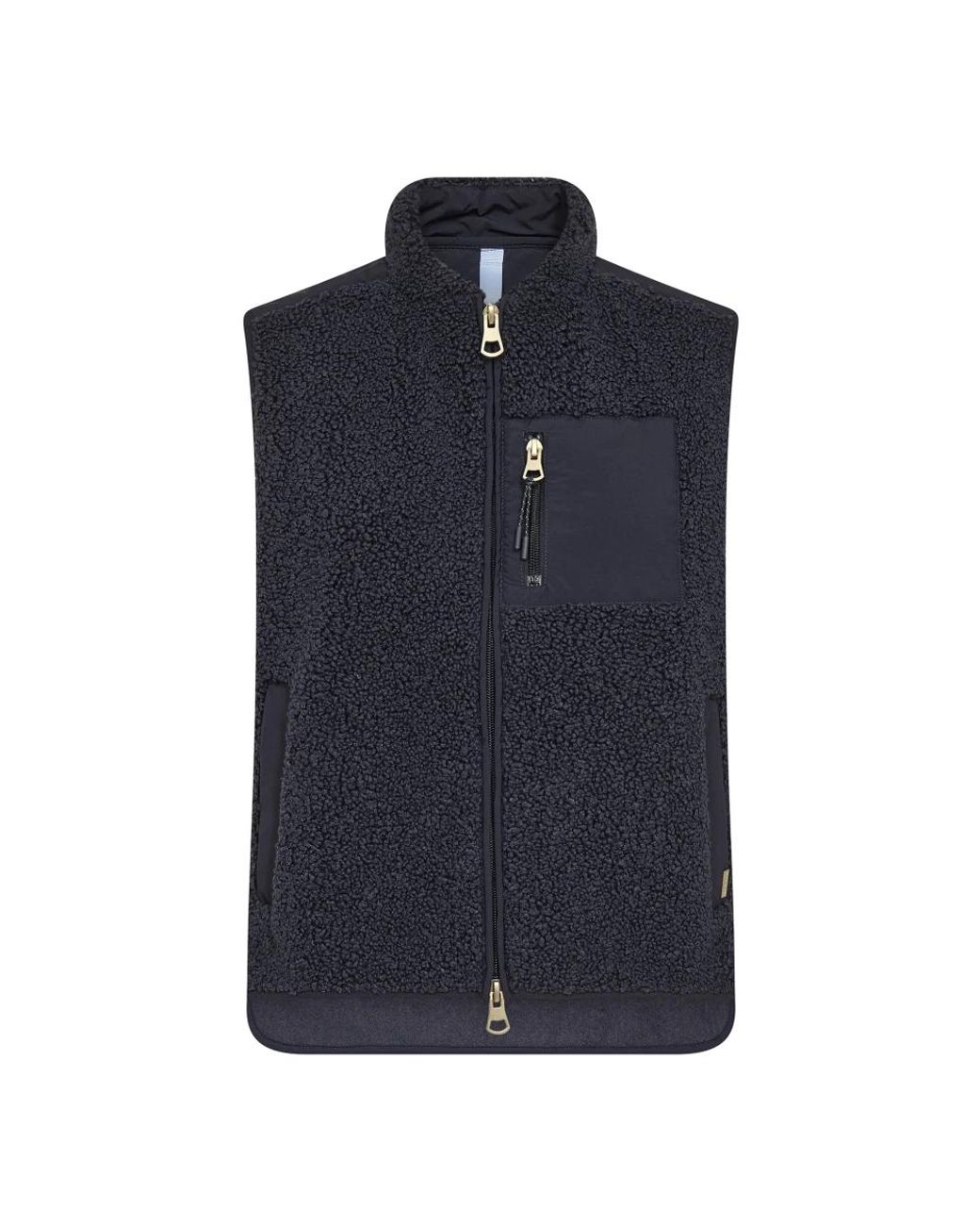Mos Mosh Jassen ,Blauw ,Gilets in het Blue