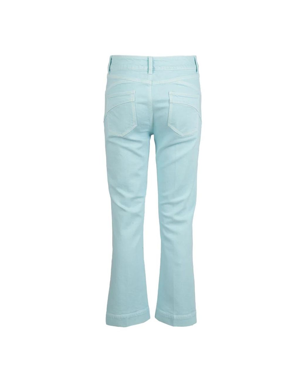 Sportmax Blue Cropped Jeans