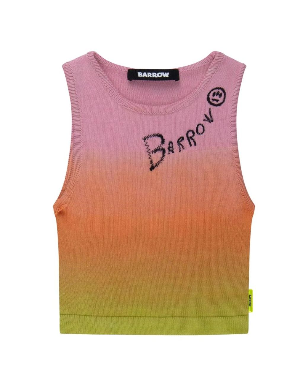Barrow Pink Round-Neck Knitwear