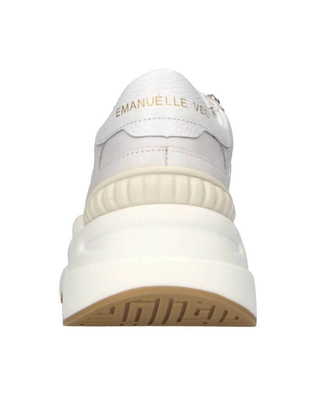 Emanuélle Vee White Sneakers