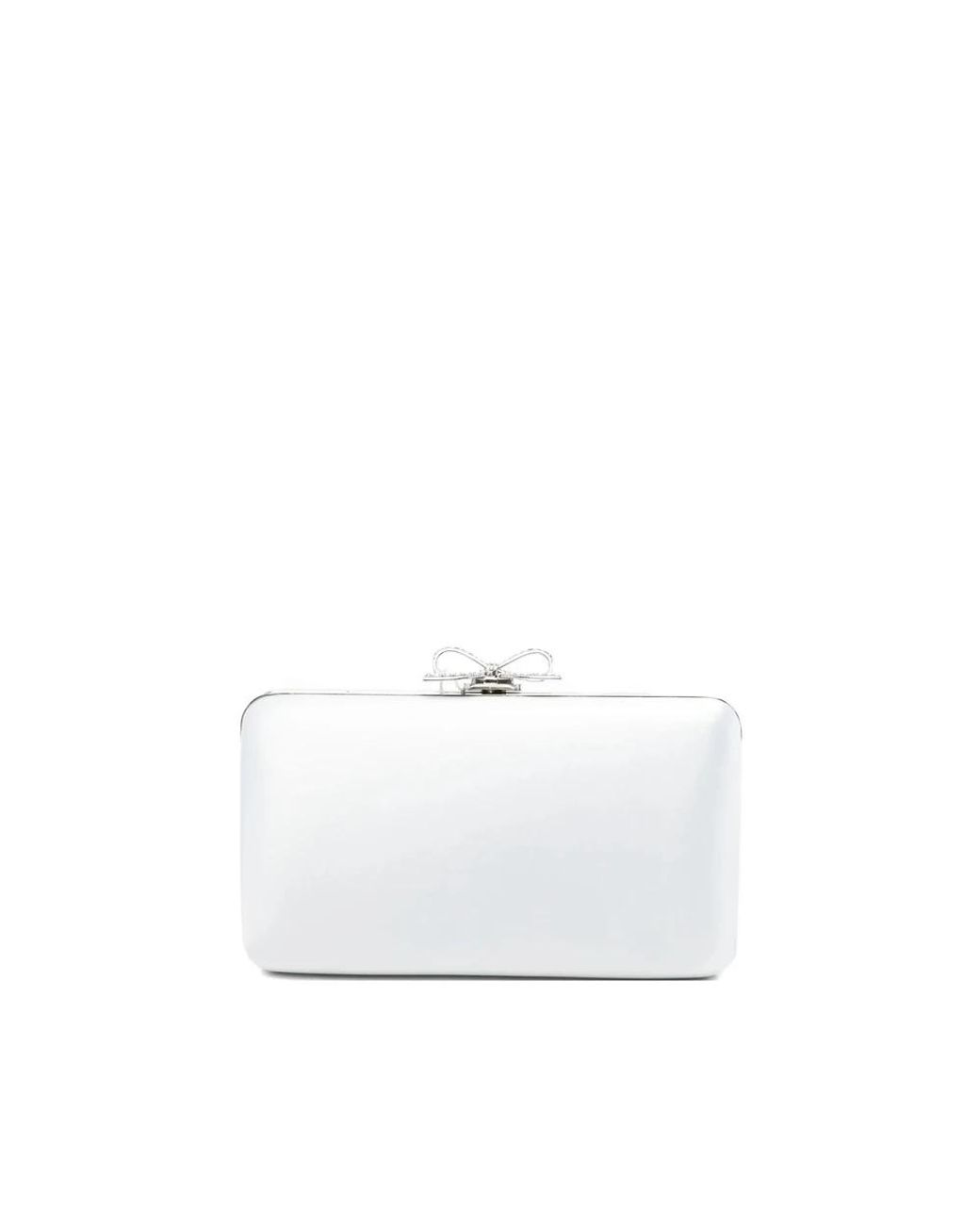 Self-Portrait White Clutches
