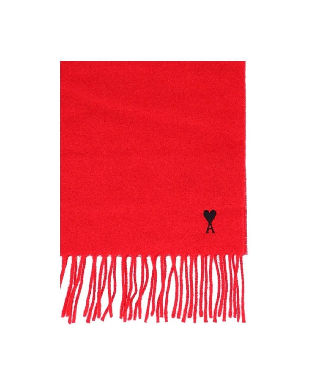 Winter Scarves di AMI in Red