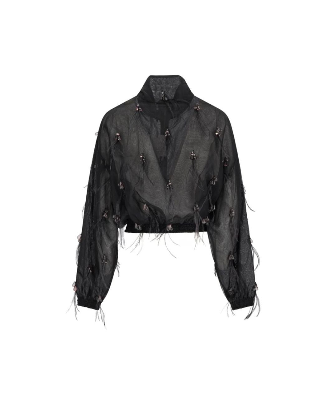 GIUSEPPE DI MORABITO Black Bomber Jackets