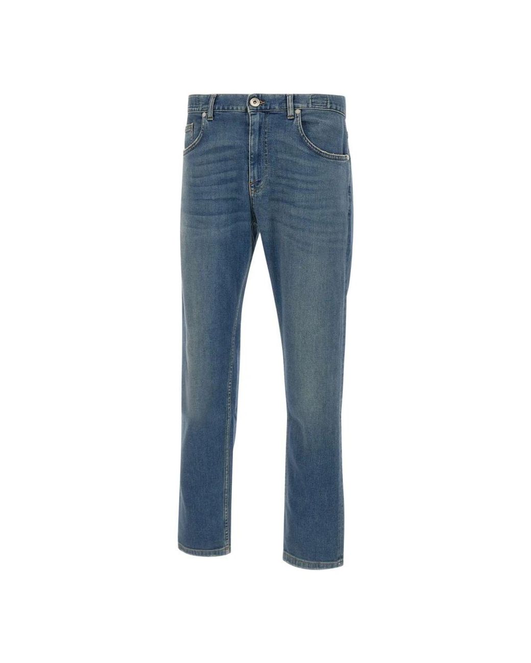 Eleventy Blue Straight Jeans for men