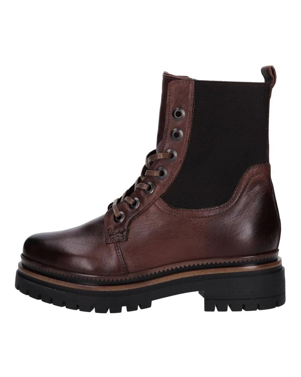 Mjus Brown Lace-Up Boots