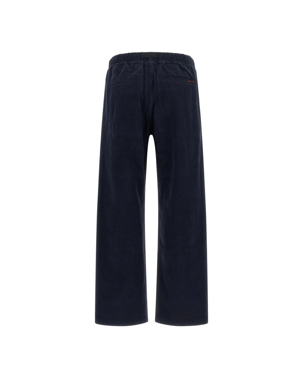 Gramicci Blue Straight Trousers for men