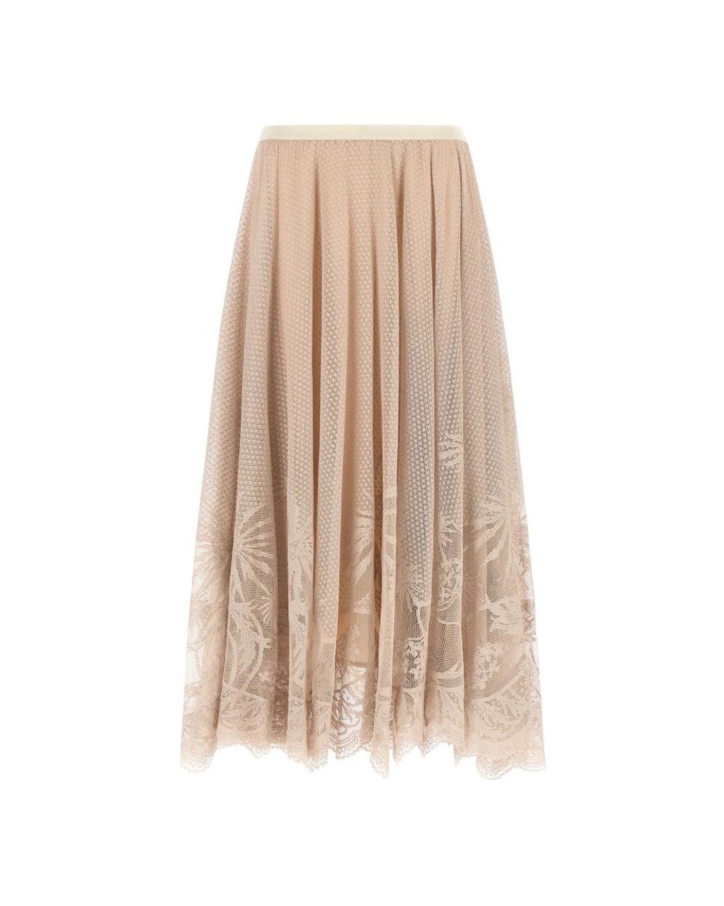 Fabiana Filippi Natural Midi Skirts