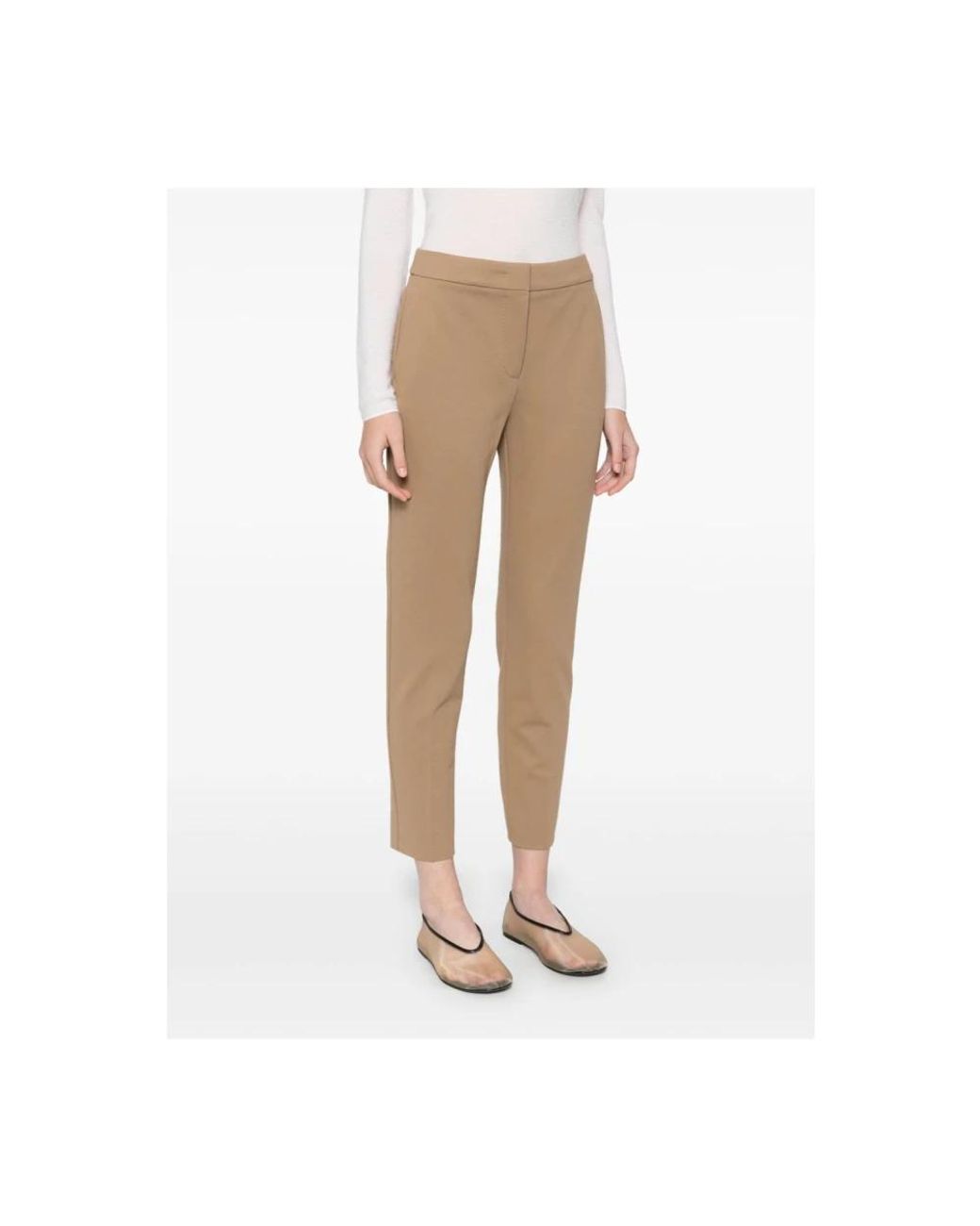 Max Mara Natural Straight Trousers