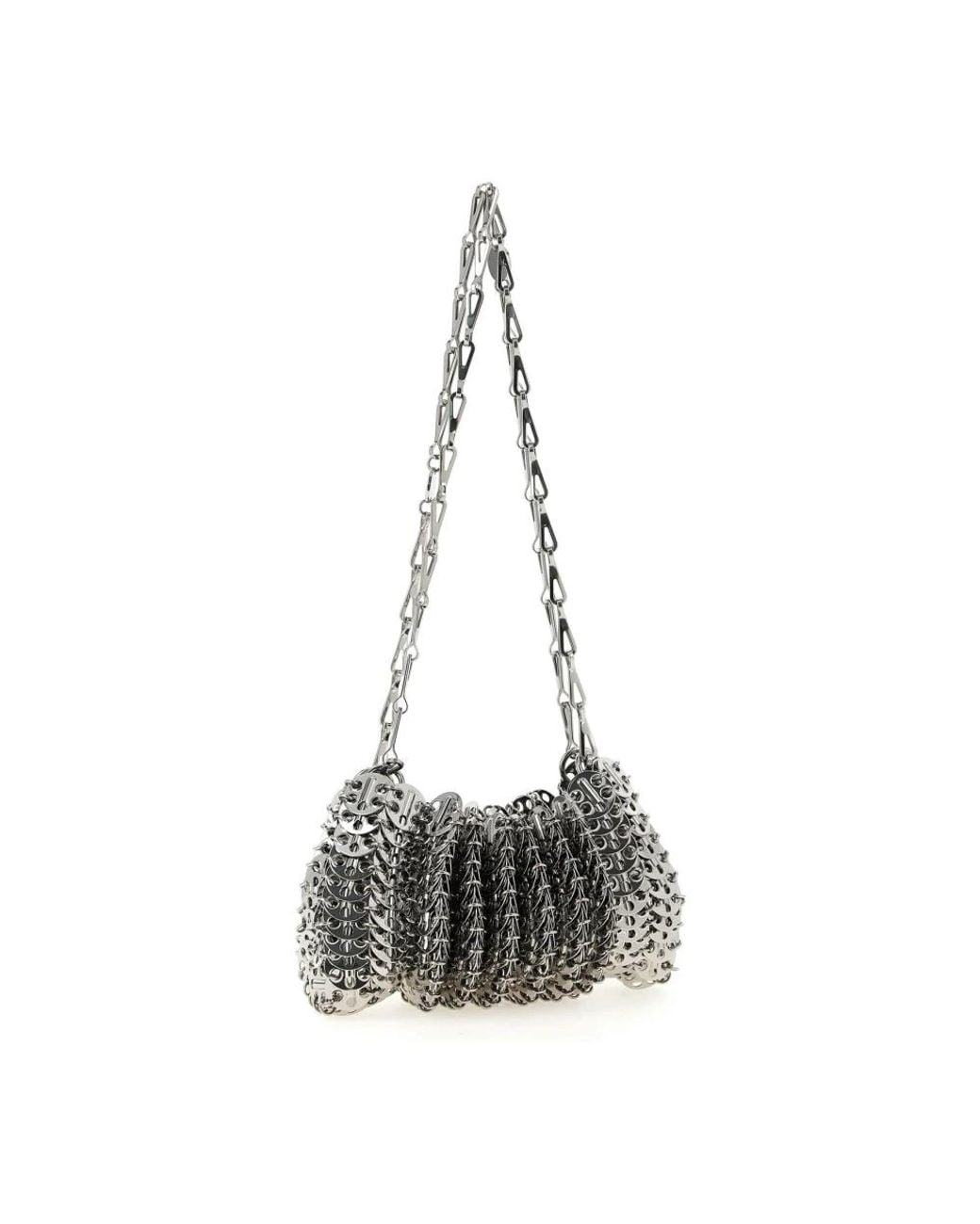 Rabanne Gray Shoulder Bags