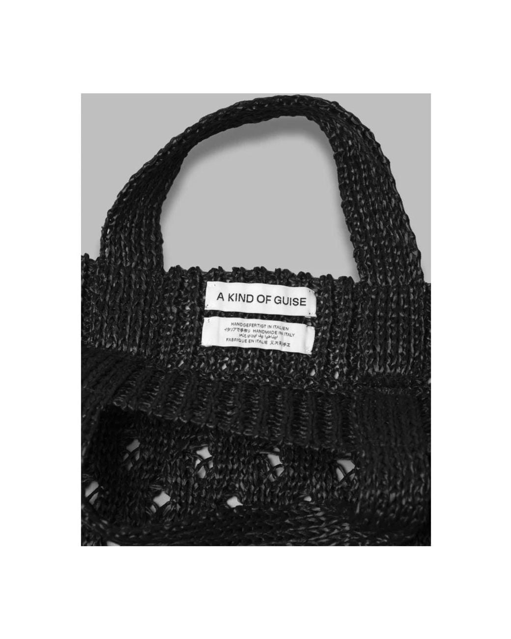 A Kind Of Guise Black Shoulder Bags