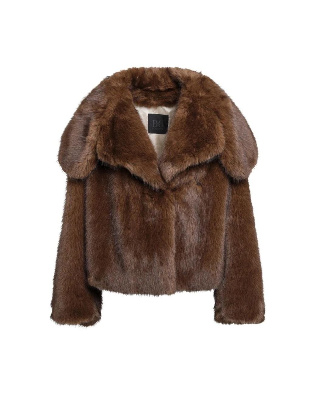 BB COUTURE Brown Faux Fur & Shearling Jackets