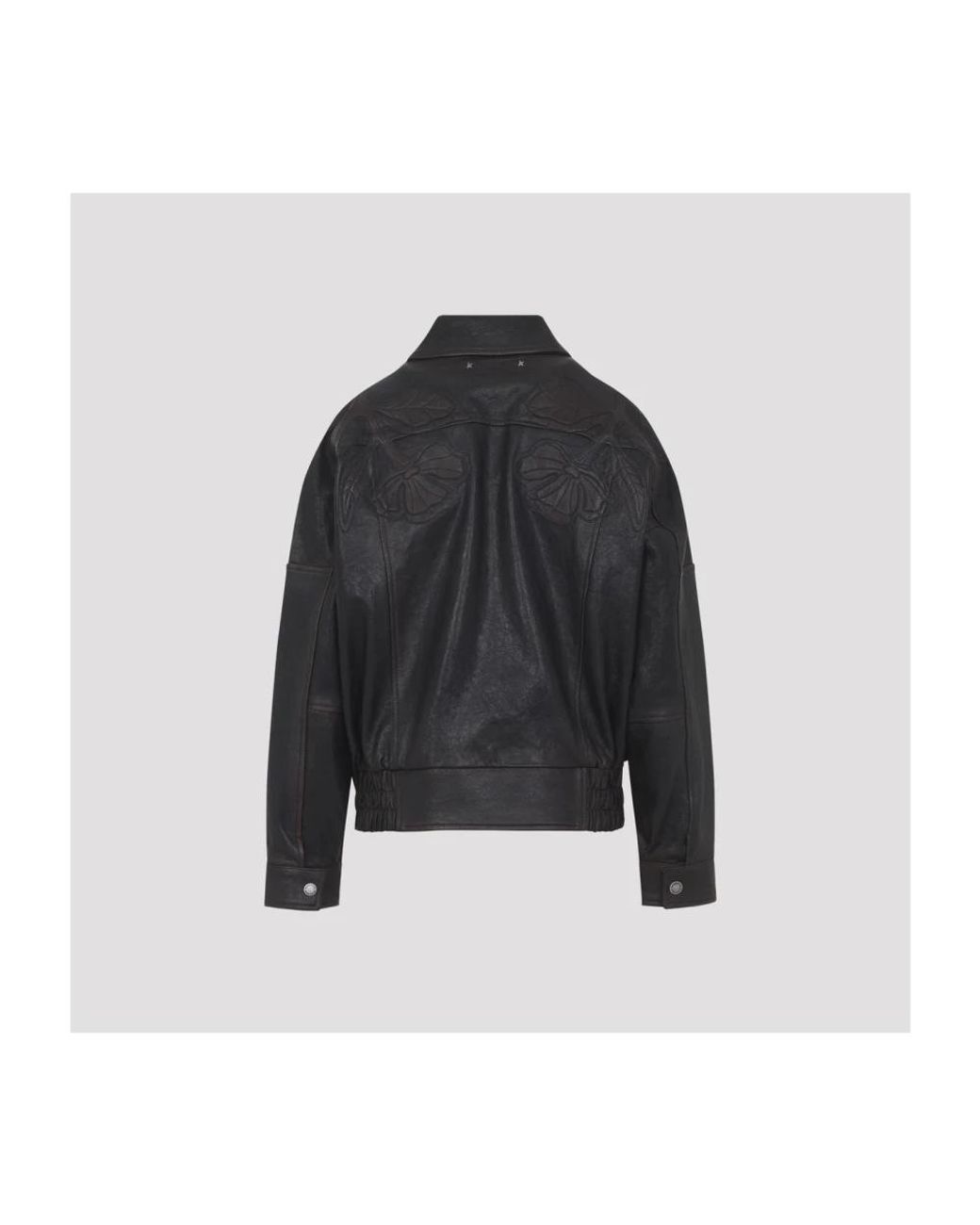 Golden Goose Deluxe Brand Black Leather Jackets