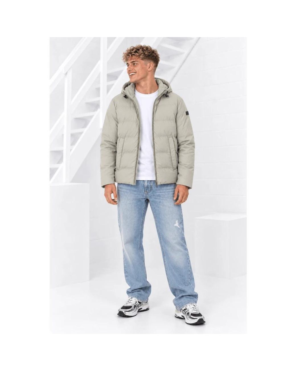 Winter Jackets Pure Path pour homme en coloris Gray