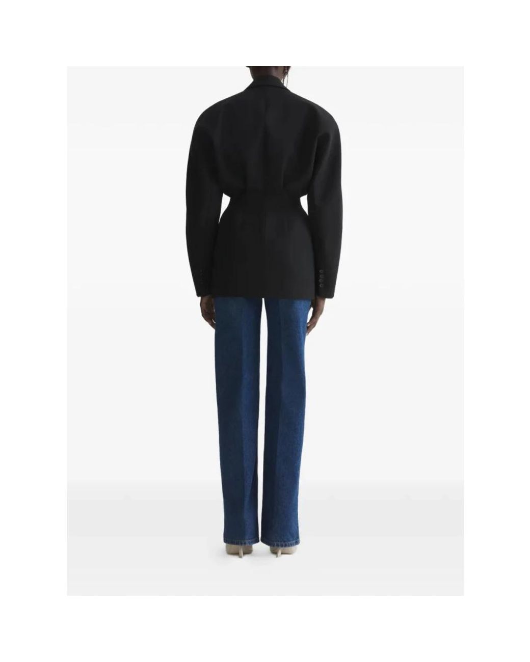 Mugler Black Blazers