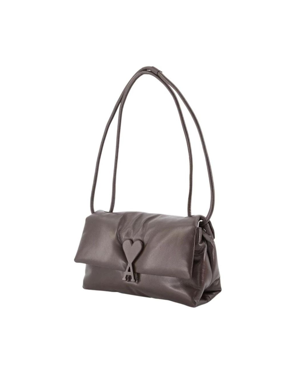 AMI Brown Shoulder Bags