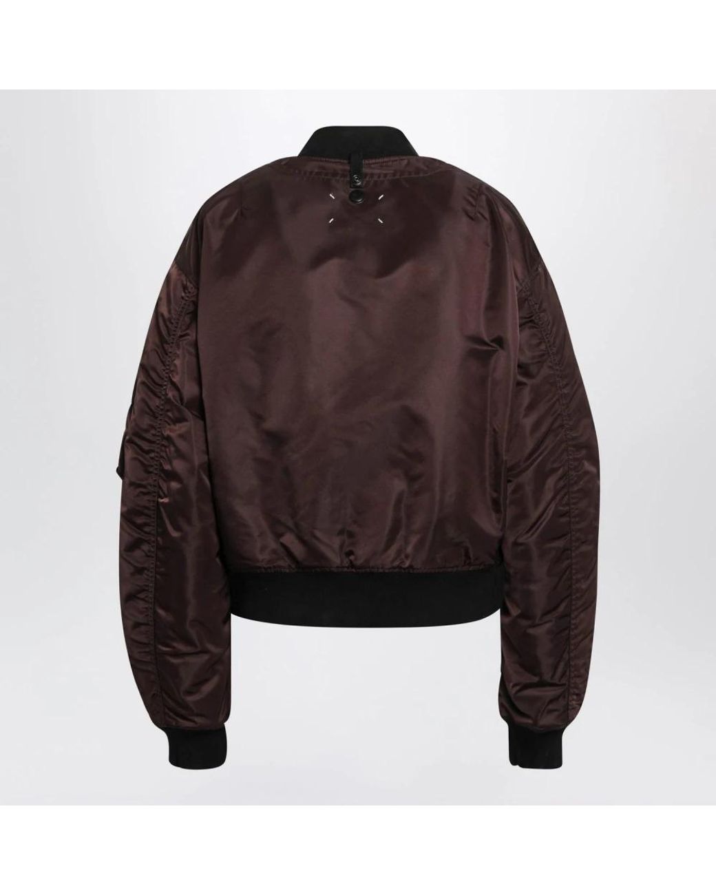Maison Margiela Brown Bomber Jackets